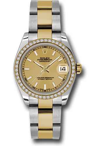 rolex-steel-and-yellow-gold-datejust-31-watch-46-diamond-bezel-champagne-index-dial-oyster-bracelet-178383-chio
