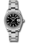 rolex-steel-and-white-gold-datejust-31-watch-46-diamond-bezel-black-index-dial-oyster-bracelet-178384-bkio