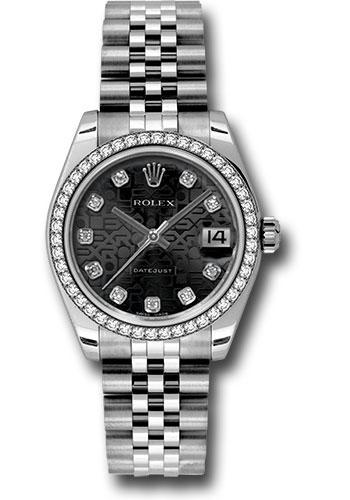 rolex-steel-and-white-gold-datejust-31-watch-46-diamond-bezel-black-jubilee-diamond-dial-jubilee-bracelet-178384-bkjdj
