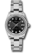 rolex-steel-and-white-gold-datejust-31-watch-46-diamond-bezel-black-jubilee-diamond-dial-oyster-bracelet-178384-bkjdo