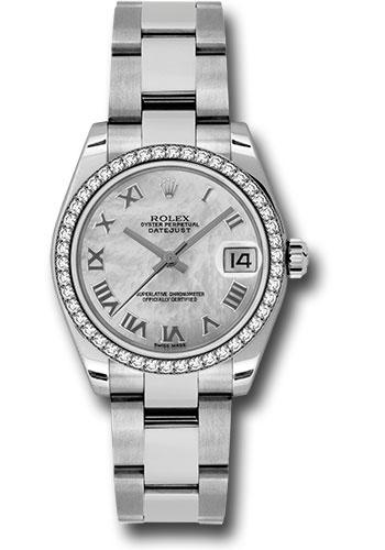 rolex-steel-and-white-gold-datejust-31-watch-46-diamond-bezel-mother-of-pearl-roman-dial-oyster-bracelet-178384-mro