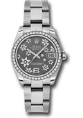 rolex-steel-and-white-gold-datejust-31-watch-46-diamond-bezel-dark-rhodium-floral-motif-arabic-6-dial-oyster-bracelet-178384-rfo