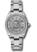 rolex-steel-and-white-gold-datejust-31-watch-46-diamond-bezel-silver-concentric-circle-arabic-dial-oyster-bracelet-178384-scao