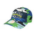 AAPE Logo Camo Cap 'Green/Navy'