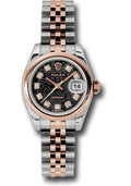 rolex-steel-and-everose-gold-rolesor-lady-datejust-26-watch-domed-bezel-black-jubilee-diamond-dial-jubilee-bracelet-179161-bkjdj