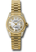 rolex-yellow-gold-lady-datejust-26-watch-fluted-bezel-mother-of-pearl-roman-dial-president-bracelet-179238-mrp