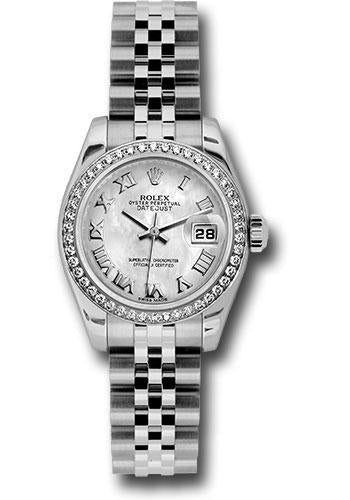 rolex-steel-and-white-gold-lady-datejust-26-watch-46-diamond-bezel-white-mother-of-pearl-roman-dial-jubilee-bracelet-179384-mrj