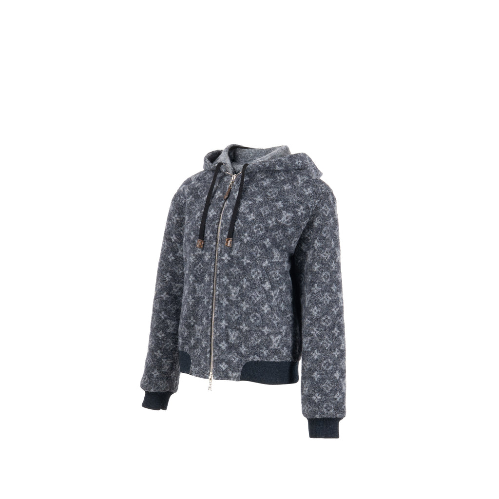 louis-vuitton-size-34-monogram-jacquard-zipped-hoodie-wool-grey-black