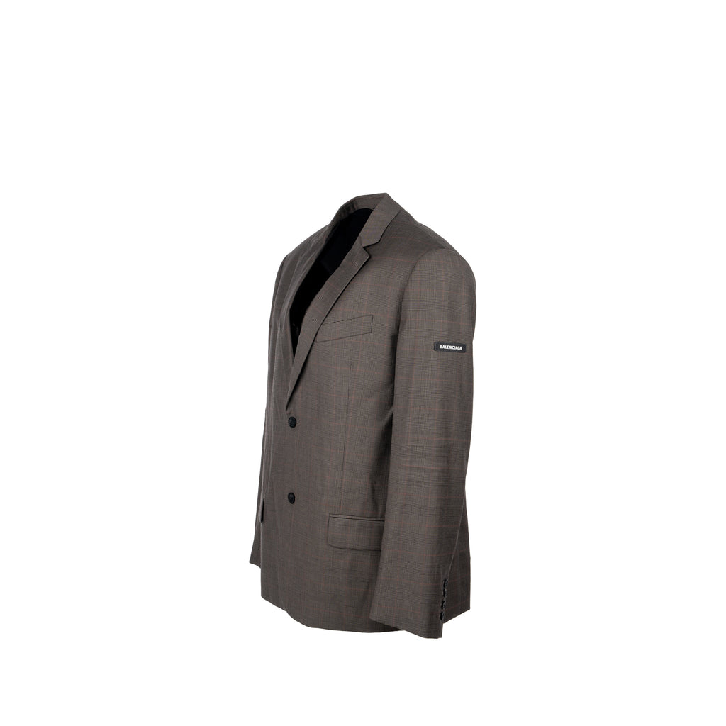 balenciaga-size-42-checked-single-breasted-blazer-wool-dark-grey
