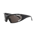 Balenciaga Shield-Frame Bio-Injection Sunglasses — Black