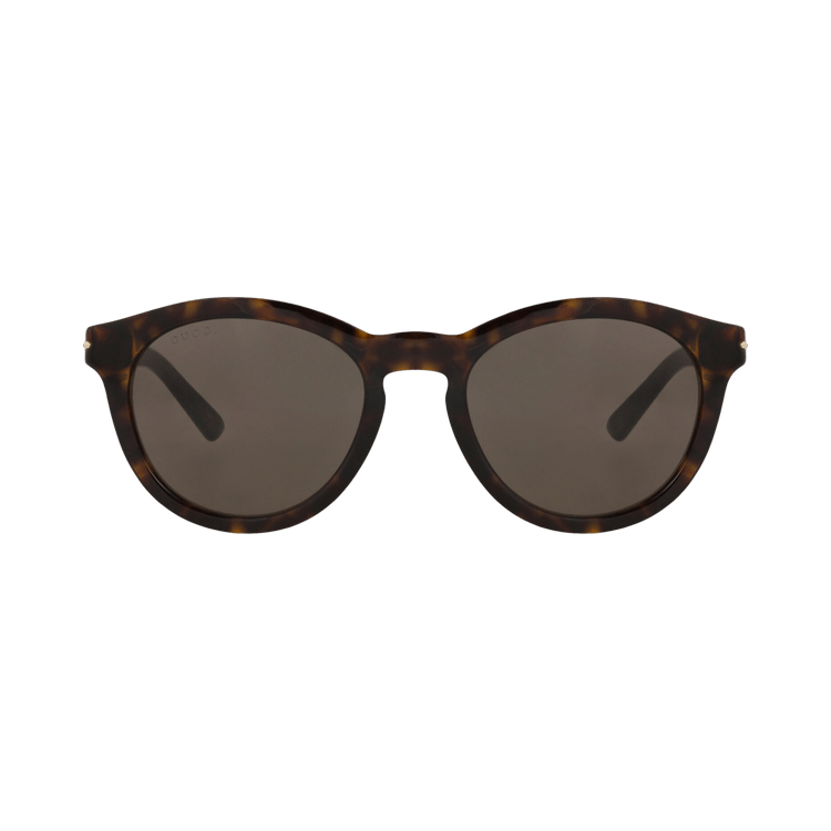 Gucci Round-Frame Recycled Acetate Sunglasses — Brown – Havana GG1501S 30014878 002