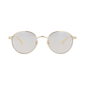 Gucci Round-Frame Metal Sunglasses — Gold – Transparent GG1472SJ 30015561 001