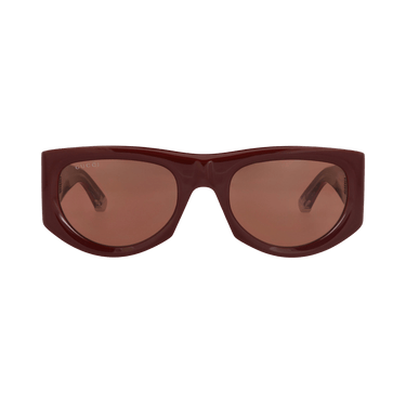 Gucci Cat Eye-Frame Recycled Acetate Sunglasses — Red – GG1917S 30016529 003