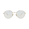 Gucci Round-Frame Metal Sunglasses — Gold