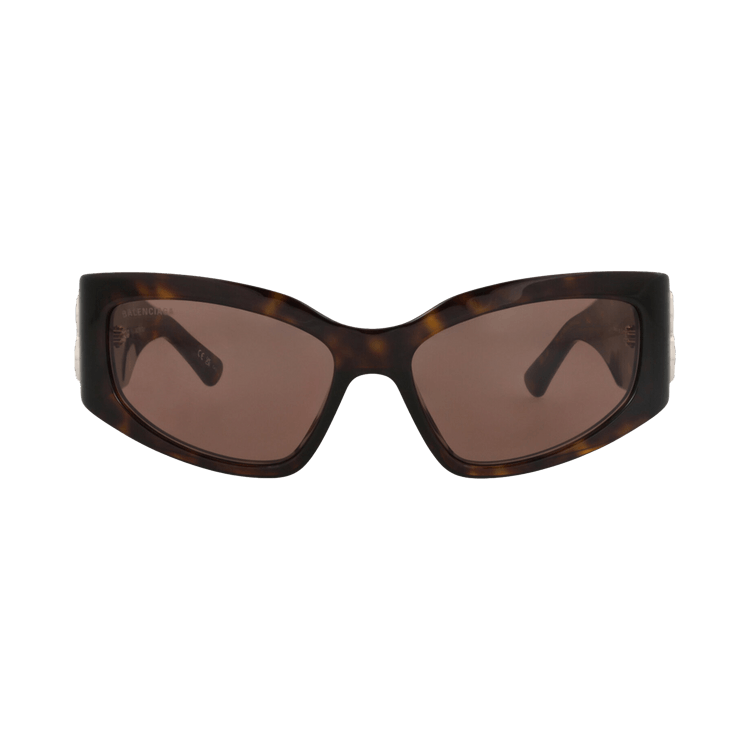 Balenciaga Cat Eye-Frame Recycled Acetate Sunglasses — Brown – Havana BB0321S 30014886 008