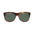 Saint Laurent Square-Frame Recycled Acetate Sunglasses — Brown – Havana Crystal Green SL51OVERRI 3001