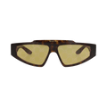 Gucci Square-Frame Recycled Acetate Sunglasses — Brown – Havana Yellow GG1591S 30014863 002