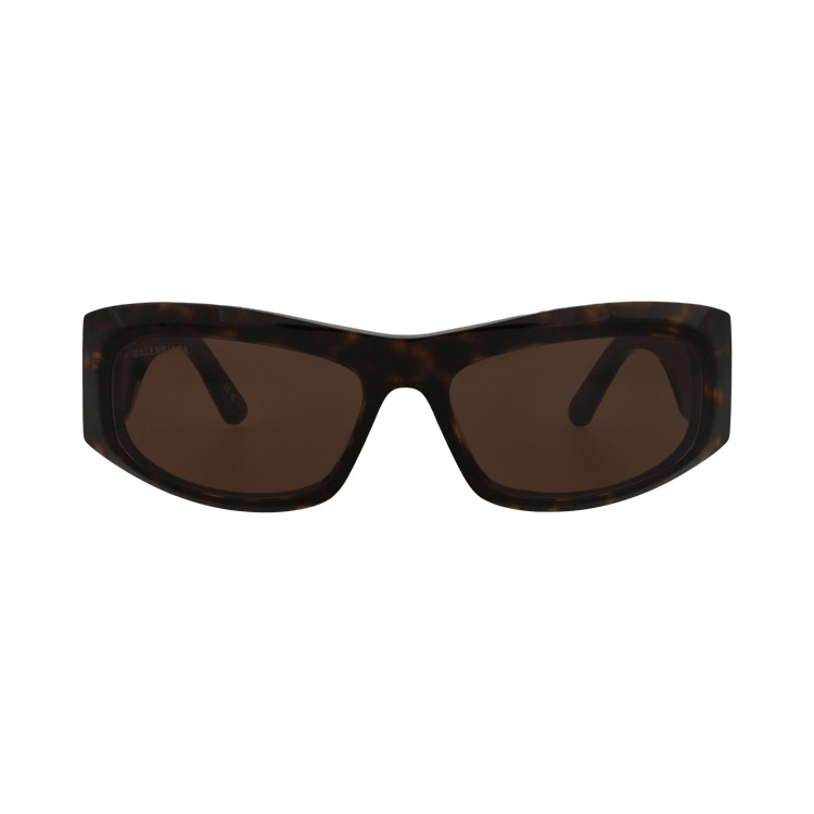 Balenciaga Square-Frame Recycled Acetate Sunglasses — Brown – Havana BB0395S 30016104 002