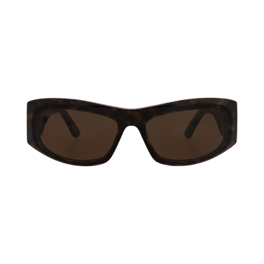 Balenciaga Square-Frame Recycled Acetate Sunglasses — Brown – Havana BB0395S 30016104 002