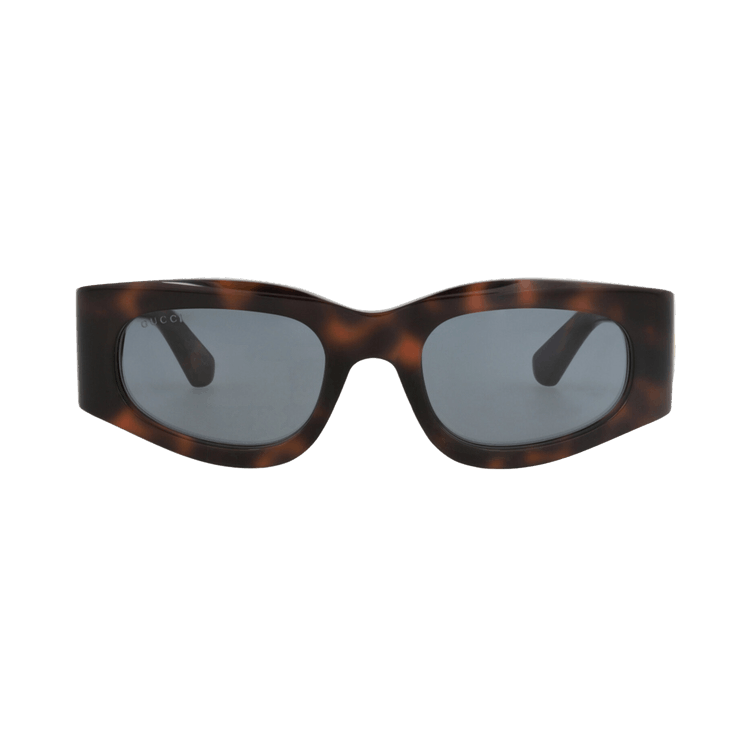 Gucci Square-Frame Recycled Acetate Sunglasses — Brown – Havana Grey GG1664S 30015452 003