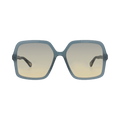 Chloé Square-Frame Bio Acetate Sunglasses — Blue