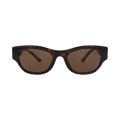 Balenciaga Square-Frame Recycled Acetate Sunglasses — Brown – Havana BB0389SK 30016099 002
