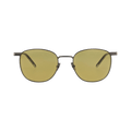 Saint Laurent Round-Frame Metal Sunglasses — Silver – 004