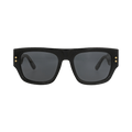 Gucci Square-Frame Recycled Acetate Sunglasses — Black – Grey GG1262S 30013828 001