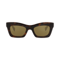 Gucci Cat Eye-Frame Recycled Acetate Sunglasses — Brown