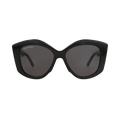 Balenciaga Cat Eye-Frame Acetate Sunglasses — Black – BB0126S 30009990