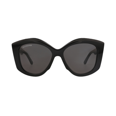 Balenciaga Cat Eye-Frame Acetate Sunglasses — Black – BB0126S 30009990
