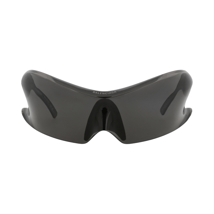 Balenciaga Shield-Frame Nylon Sunglasses — Grey – BB0347S 30015362 001