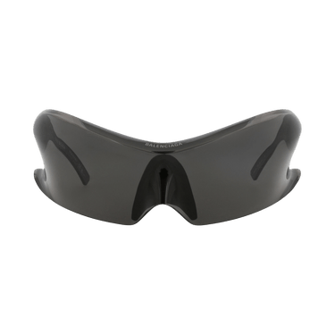 Balenciaga Shield-Frame Nylon Sunglasses — Grey – BB0347S 30015362 001