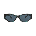 Balenciaga Cat Eye-Frame Recycled Acetate Sunglasses — Brown – Havana Blue BB0367S 30015661 003