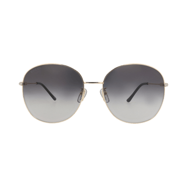Gucci Round-Frame Metal Sunglasses — Gold – Grey GG1416SK 30014426 001