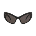 Balenciaga Cat Eye-Frame Bio-Injection Sunglasses — Black