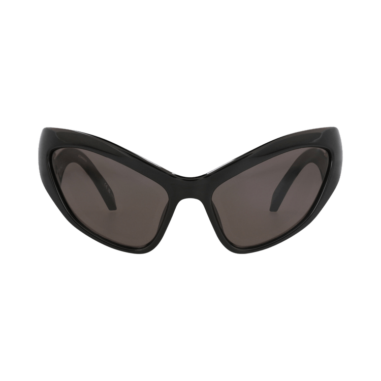 Balenciaga Cat Eye-Frame Bio-Injection Sunglasses — Black