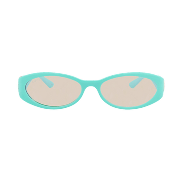 Gucci Round-Frame Injection Sunglasses — Blue – GG1660S 30015372 007