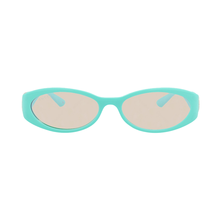 Gucci Round-Frame Injection Sunglasses — Blue – GG1660S 30015372 007