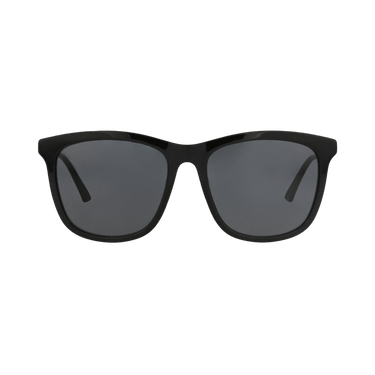 Gucci Square-Frame Acetate Sunglasses — Black – Gold Grey GG1037SK 30011828 001