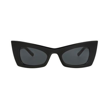 Saint Laurent Cat Eye-Frame Bio Injection Sunglasses — Black