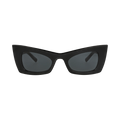 Saint Laurent Cat Eye-Frame Bio Injection Sunglasses — Black