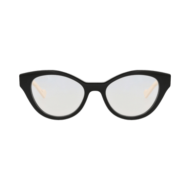 Gucci Cat Eye-Frame Acetate Sunglasses — Black – White Transparent GG0959S 30013101