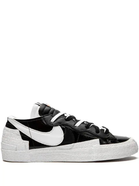 Nike x sacai Blazer Low "Black Patent Leather" sneakers