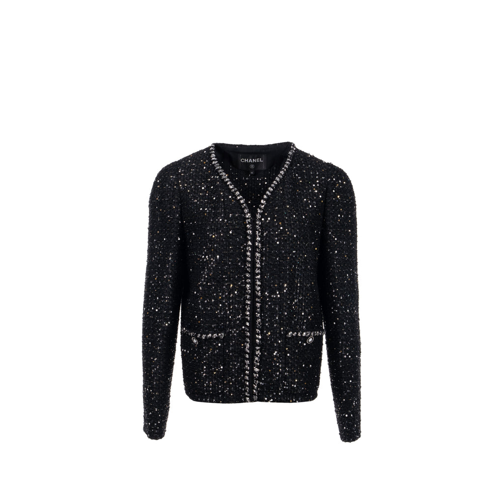 chanel-size-46-22p-jacket-cotton-metal-polyester-black-silver-copy