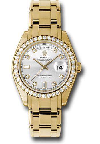 rolex-yellow-gold-day-date-special-edition-39-watch-40-diamond-bezel-silver-diamond-dial-18948-sd