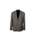 balenciaga-size-42-checked-single-breasted-blazer-wool-dark-grey