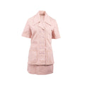 fendi-size-38-denim-jacket-and-skirt-cotton-calfskin-pink
