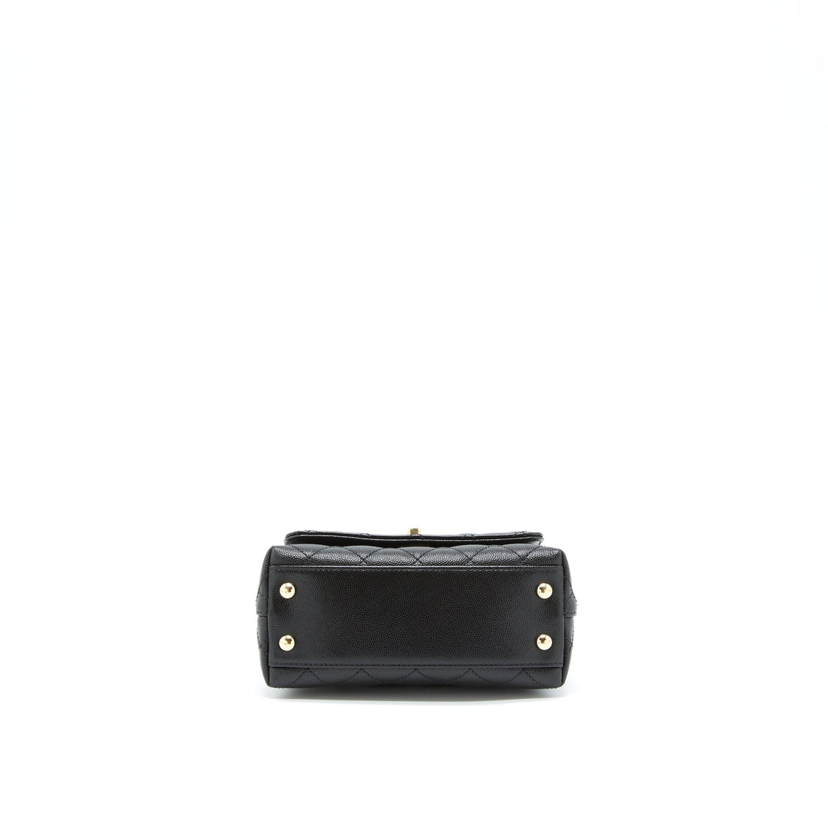 chanel-mini-coco-handle-flap-bag-caviar-black-with-burgundy-handle-lghw