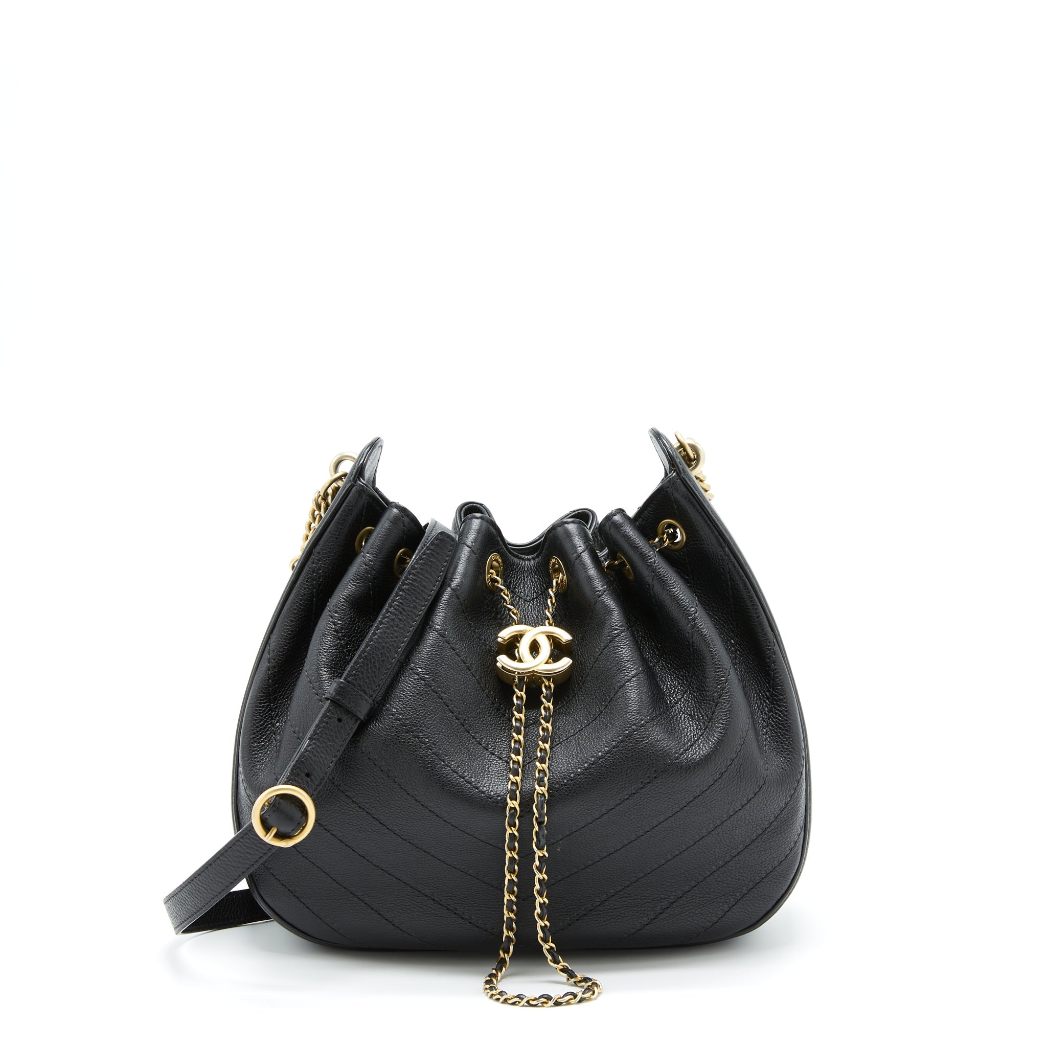 chanel-chevron-bucket-bag-grained-calfskin-black-ghw